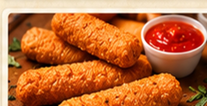 Mozzarella cheese sticks